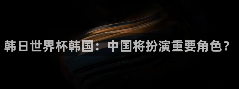 预选赛世界杯：韩日世界杯韩国：中国将扮演重要角色？